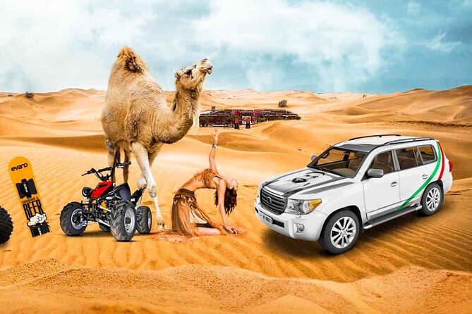 Half Day Desert Safari with Sand Boarding and Camel Ride - What $59 includes in real value