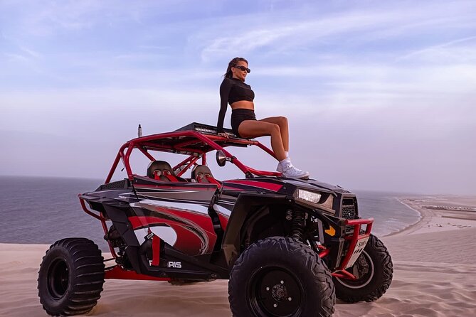 Half Day Private Desert Safari in Doha - Sandboarding and camel rides in the dunes