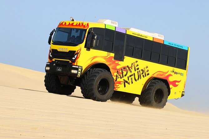 Monster Bus desert adventure: Dune bashing and sandboarding - What makes this desert trip different