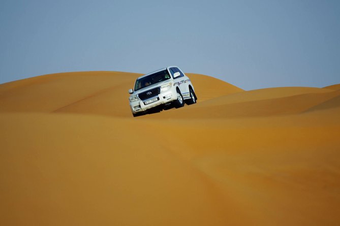 Night Desert Safari | Sand Boarding || Camel Ride || Inland Sea - Sealine Beach, tea, and the short camel ride