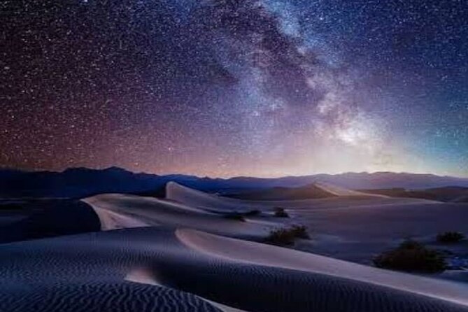 Night Desert Safari, Stargazing, Dune Driving & Inland Sea Visit - A dune-top photo stop after sunset