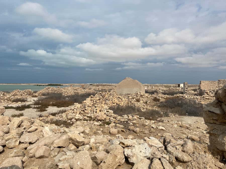 North of Qatar: Olafur Eliasson Exibit, Zubara fort & jumail - Olafur Eliasson’s work in the desert