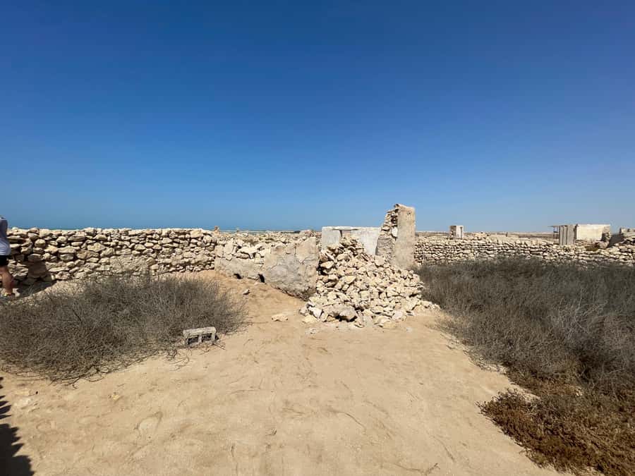 North of Qatar: Olafur Eliasson Exibit, Zubara fort & jumail - Jumail’s abandoned fishing village