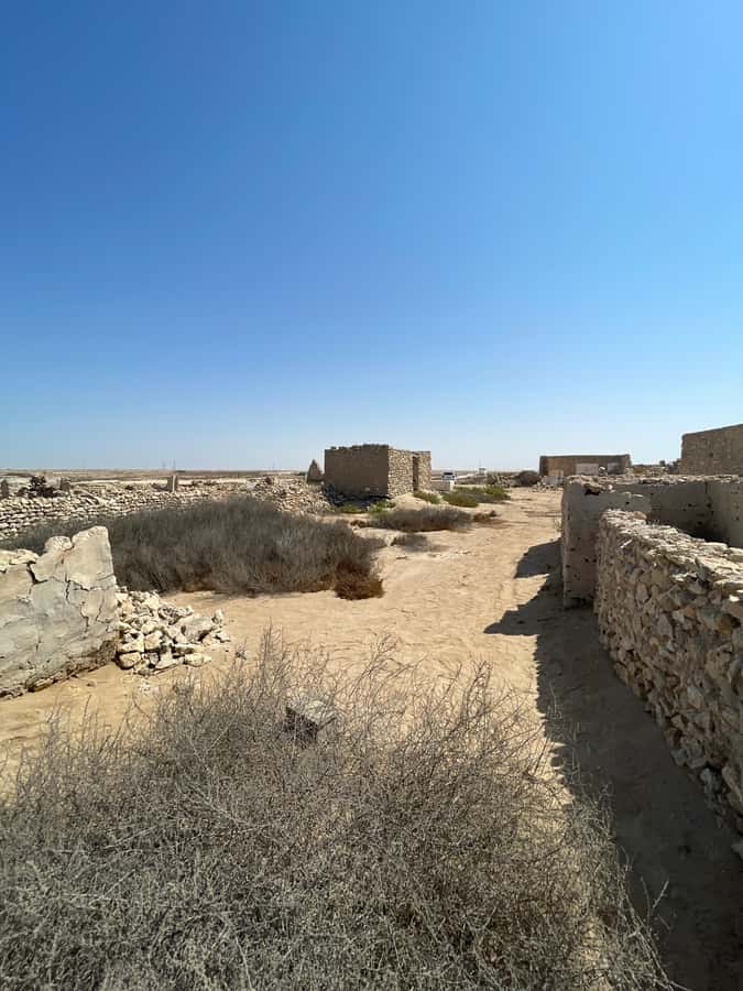 North of Qatar: Olafur Eliasson Exibit, Zubara fort & jumail - Helpful planning advice for the four-hour route