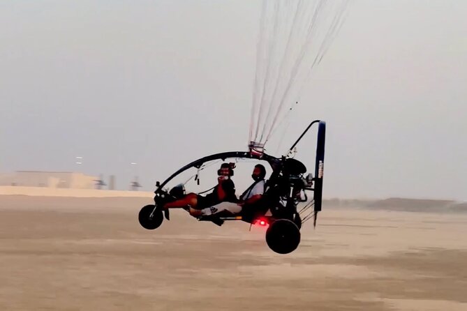Paratrike Air Tour Doha - The drive from Doha to Sealine Beach