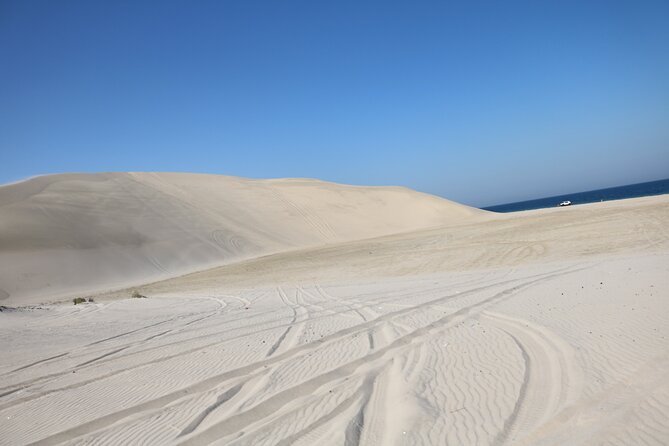 Private Desert Safari Tour 4 hours - Reaching Sealine Beach after a long drive