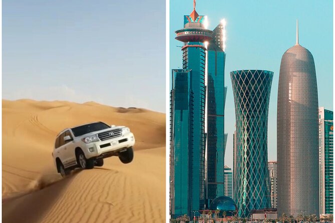 Private Doha City & Desert Safari Combo – Full-Day Adventure - Dune bashing toward the Inland Sea