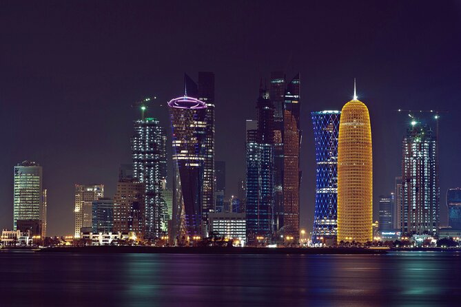 Private Doha City Tour And Dhow Cruise(From Airport/hotel/Cruise) - Lusail Marina shows the new Qatar