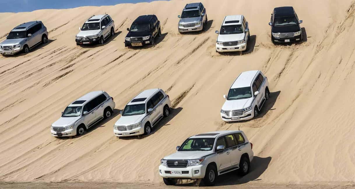 Private Full-Day Desert Tour - A private camp with beach access