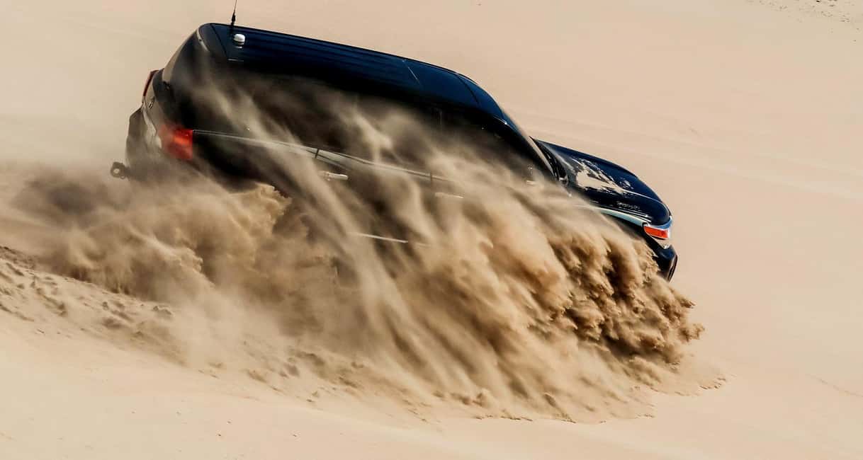 Private Full-Day Desert Tour - Swimming, sandboarding, and paid camp activities
