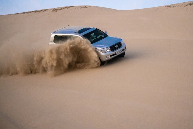 Private Half Day Desert Safari with Camel Ride - Khor Al Udeid Beach and the first look at the water