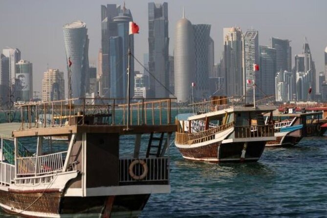 Private Highlights Tour of Doha City and Dhow Cruise Ride - West Bay Shows Doha’s Modern Face
