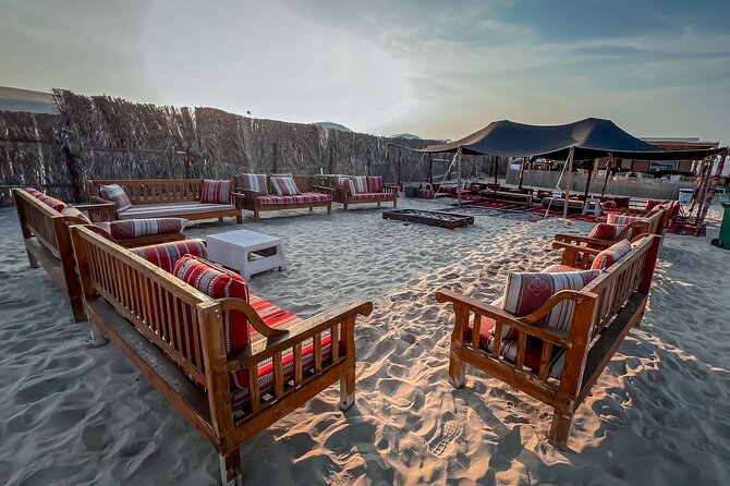 Private Overnight Desert Safari, Dune bashing, dinner & Breakfast - Bonfire, stars, and the quiet part of the evening