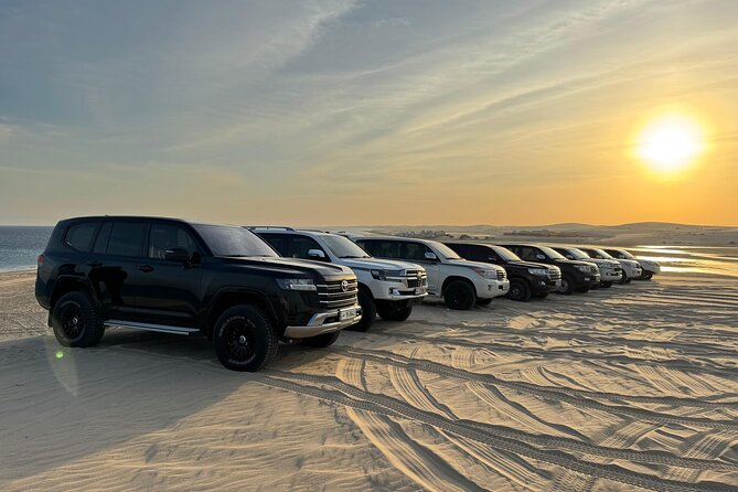 Private Sealine Beach Tour with Desert Activities - Key points to know before you book