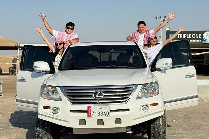 Private Sealine Beach Tour with Desert Activities - Camel riding and a slower desert pause