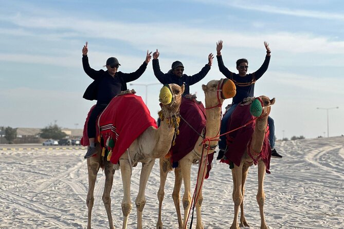 Private Sealine Beach Tour with Desert Activities - Sandboarding for a simple, active thrill