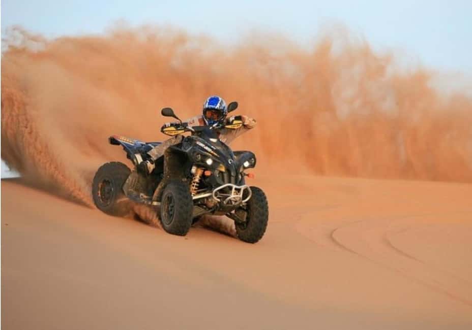Qatar: ATV & Quad Dune Bashing, Camel Ride, & Sandboarding - Key points before you book
