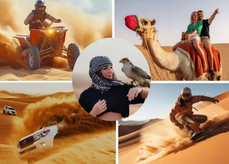 Qatar: ATV & Quad Dune Bashing, Camel Ride, & Sandboarding - Starting from Doha and heading toward the Inland Sea