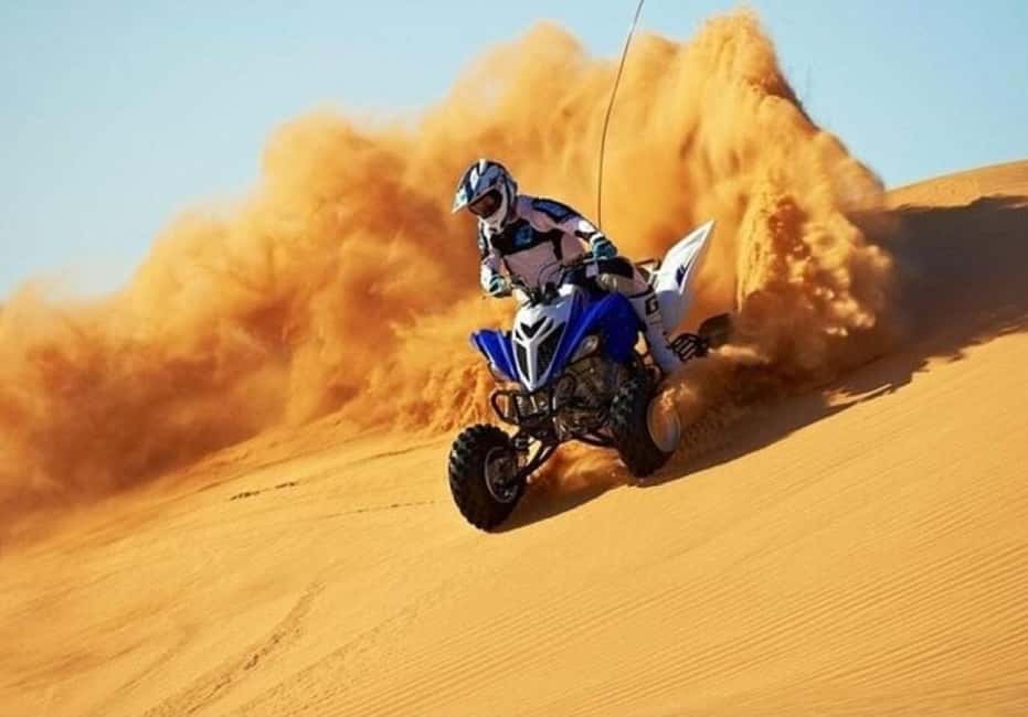 Qatar: ATV & Quad Dune Bashing, Camel Ride, & Sandboarding - What $52 really gets you