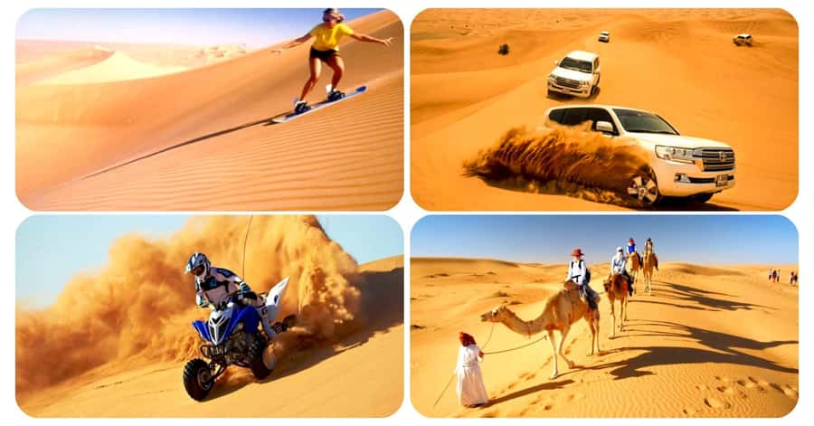 Qatar: Desert Safari, Camel Ride, Inland sea, Sandboarding - A Four and a Half Hour Escape From Doha