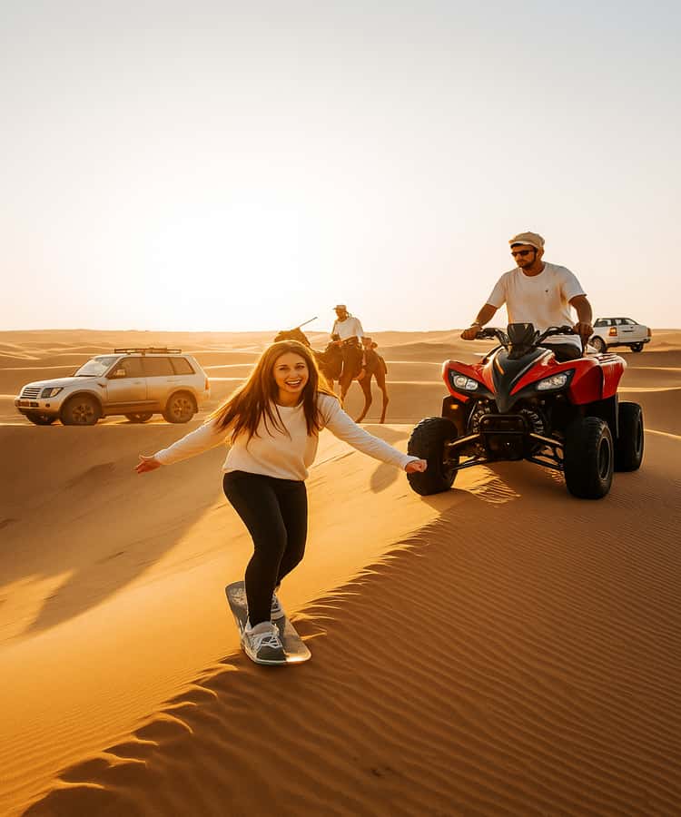 Qatar: Desert Safari, Camel Ride, Inland sea, Sandboarding - Mesaieed: Tea, Camels, and a Slower Pace