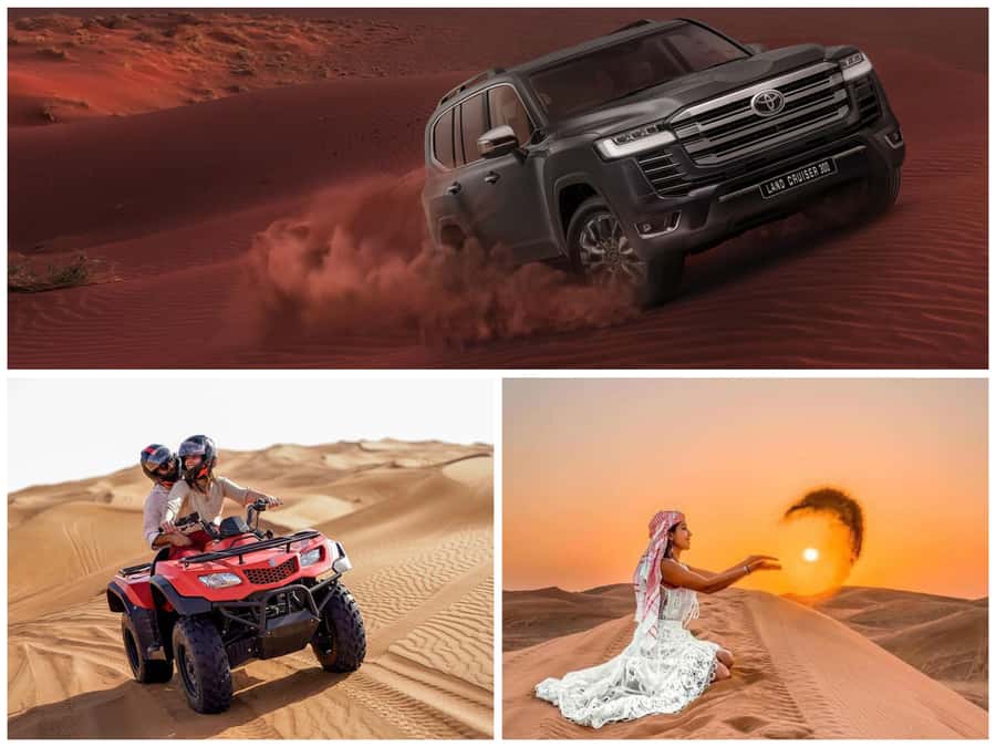 Qatar: Desert Safari, Camel Ride, Inland sea, Sandboarding - Sandboarding: Simple Fun on the Dunes