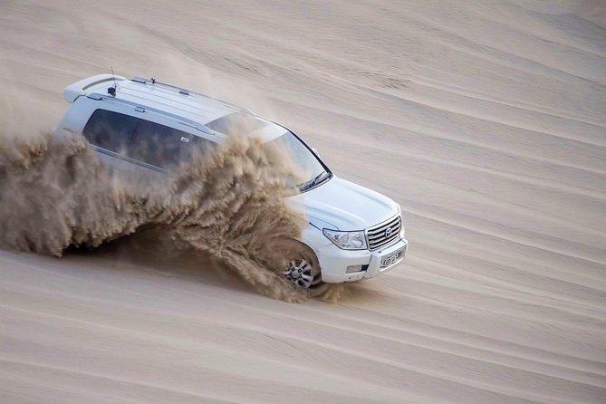 Qatar Gold Dune Safari, Dune Bashing,Camel Ride,Sand Boarding,Inland Sea Desert - Guides Make the Difference