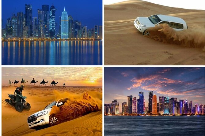 Qatar Private Combo of City tour and Desert Safari - Walking the seven-kilometer Corniche