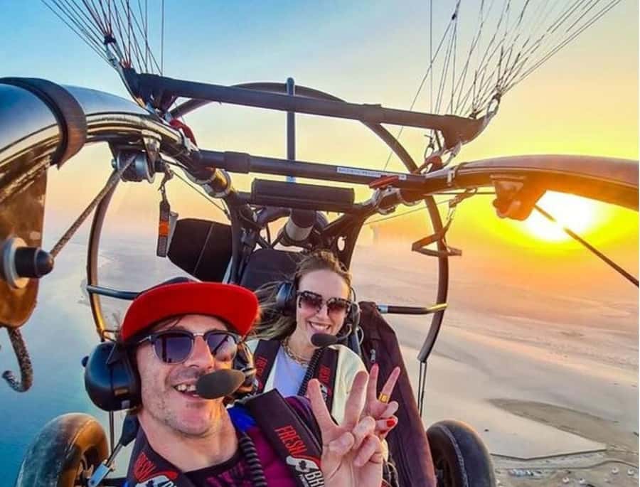 Qatar's Skybound Adventure: Exclusive Private Paratrike tour - Taking off above Al Wakrah Municipality