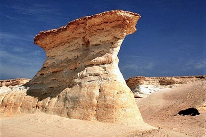 Qatar West Coast tour, Zekreet, Richard Serra Sculpture, Mushroom Rock Formation - Zekreet Beach and the Mushroom Rock formations