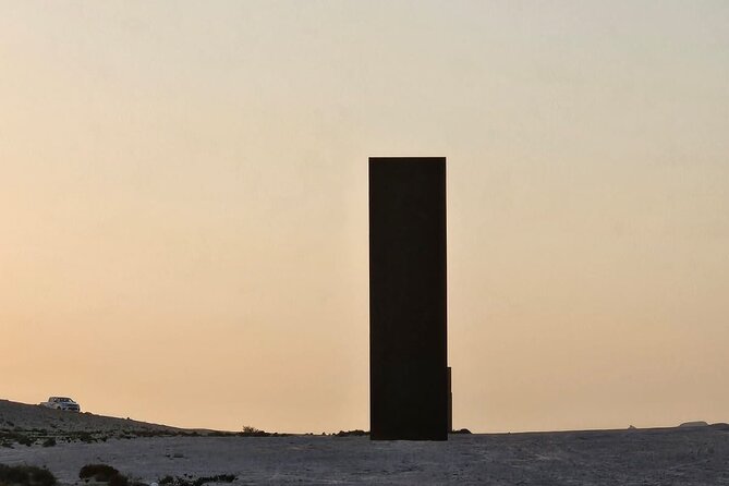 Qatar West Coast Zkreet Richard Sierra Camel Track Rock Formation - Richard Serra’s East-West/West-East
