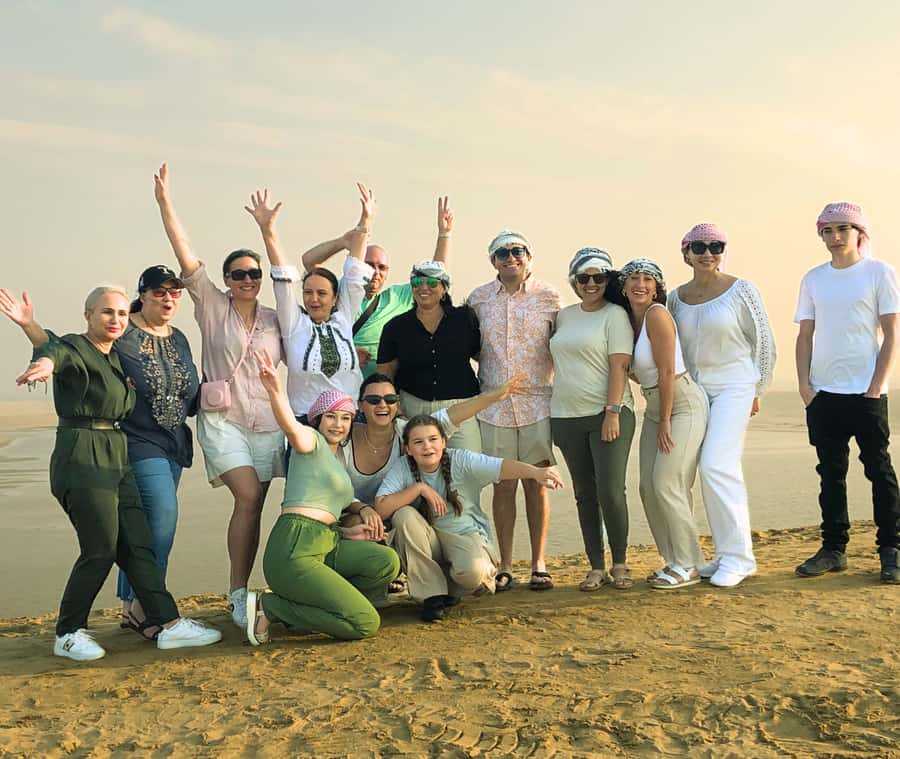 Quad Biking & Private 4x4 Doha Desert Safari Tour - The Inland Sea, where desert meets water