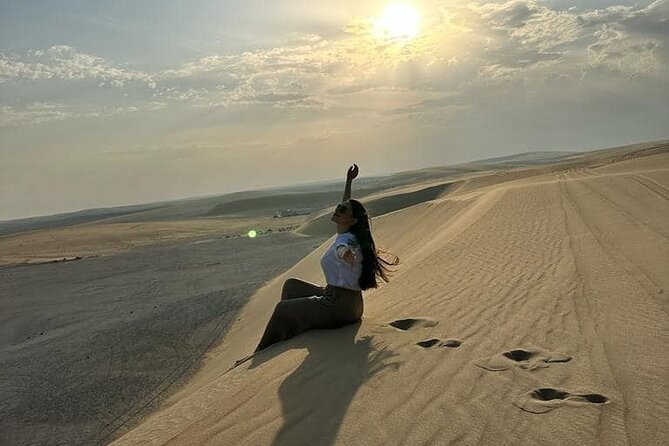 Relax on the Aladdin's carpet & inhale the magical sunset - Sand boarding adds a simple challenge