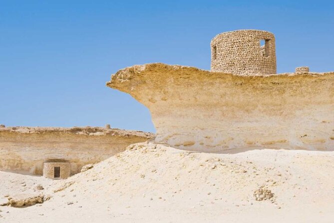 Richard Serra Sculpture Mushroom Rock Formation Tour - Al Shahaniya and Qatar’s camel-racing tradition