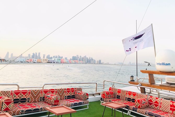 See Doha from the Sea - Daylight, sunset, and city lights in one ride