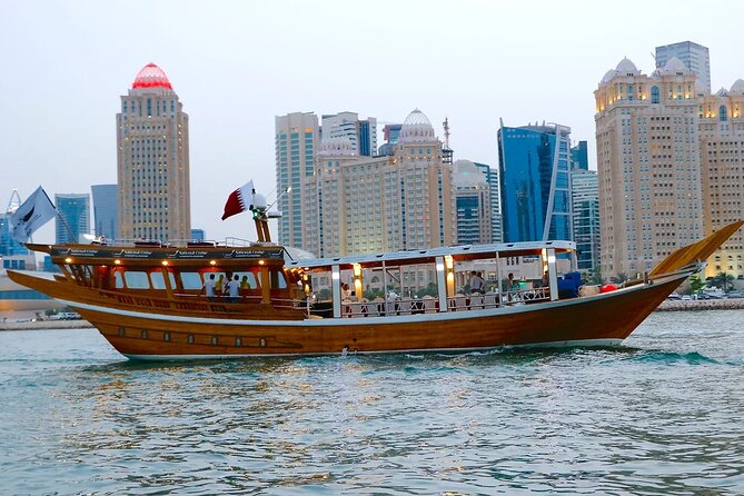 See Doha from the Sea - The Pearl-Qatar is the final visual anchor