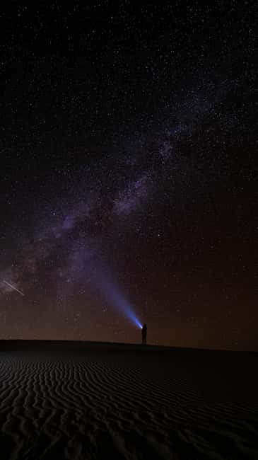 Star Studded Night Desert Safari Doha Qatar - The Inland Sea stop adds a different view