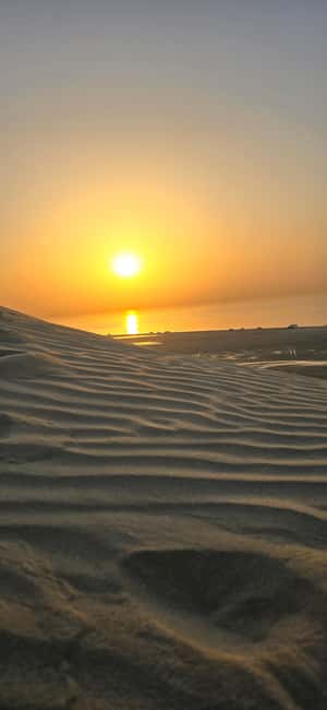 Sunrise or Sunset desert Safari with Sandboarding in Qatar - Pickup from your accommodation and the ride south