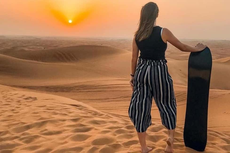 Sunset Desert Safari with Dune Bashing & Inland Sea Views - From Doha to Qatar’s Open Desert