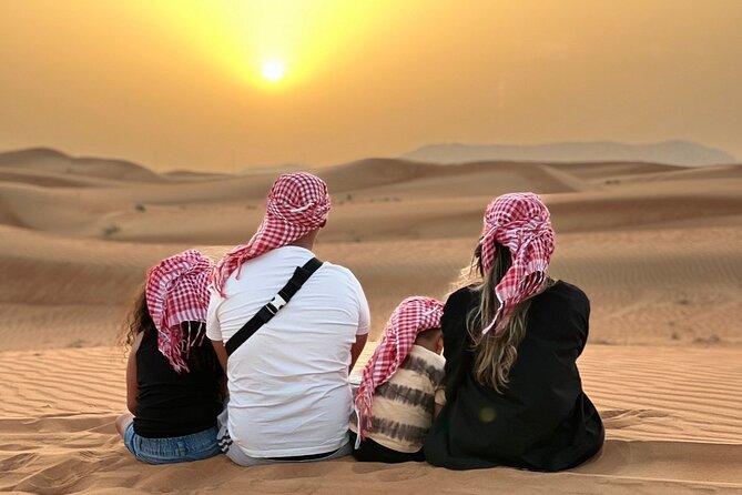 Tranquil Sands A Serene Desert Safari Experience - Sandboarding and photos on the Sealine dunes