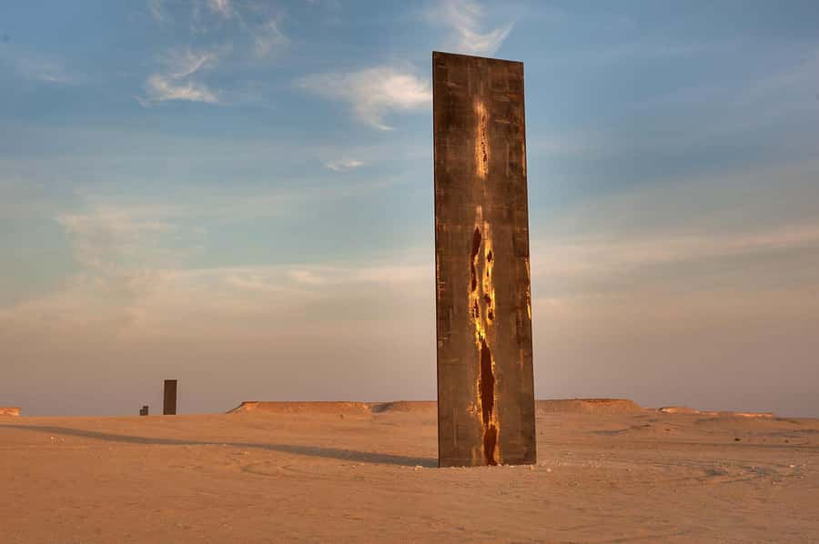 West of Qatar Richard Serra, Mushroom Hills, CamelRace track - Why Qatar’s western edge is worth your time