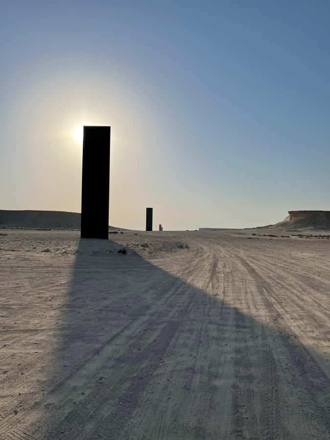 West Qatar tour to Richard Sierra sculpture,Umbrella Rock - What the $32 price really includes